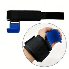 Weight Lifting Wrist Band With Hooks Hand Grip Support Wrist Straps