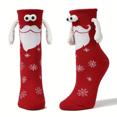 Christmas Funny Mid Tube Socks Women's Stockings