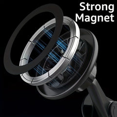 Magnetic Car Phone Mount for iPhone 14 13 12 Pro Max Mini Plus & MagSafe Cases