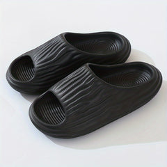 Women's Soft Pillow Slides Open Toe Anti skid Bath Slippers