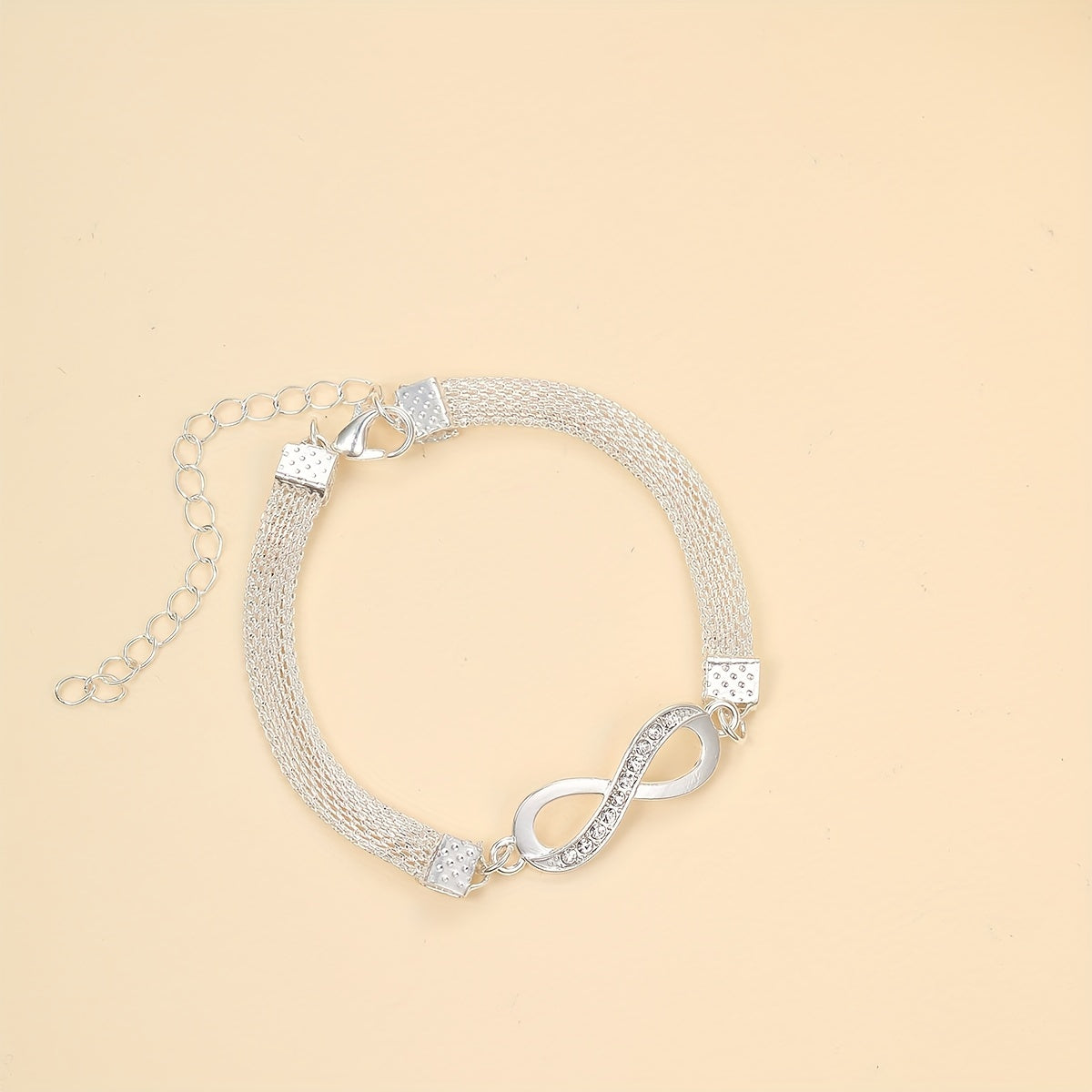 Zircon Inlaid Anklet, Sparkly Foot Jewelry Decor