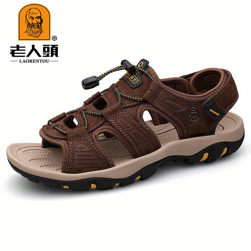 Men's Breathable Mesh Non slip Sandals Quick Dry Beach Shoes