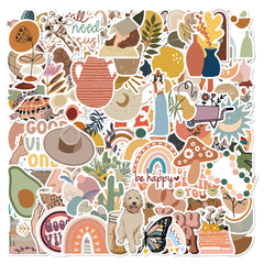 100sheets Polyamid Graffiti Sticker DIY Stationery Cup Decor Sticker