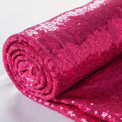 Hot Pink Sequin Fabric 1 Yard Width By 48inches