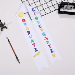 Graduation Kids Ribbon Etiquette Belt Preschool Kindergarten