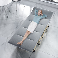 Portable Folding Bed Single Home Office Lunch Break Camping Travel