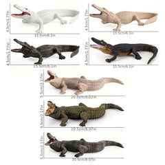 Soft Glue Crocodile Model Realistic Props Toy