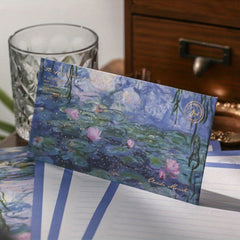 Time Covenant Series Envelope Set Retro Monet Letter Paper 6 Sheets