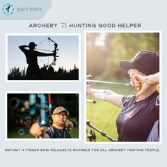 Adjustable 360 Rotable Archery Release Aid