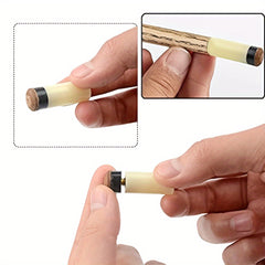 10pcs Hard Leather Pool Cue Tips Replacement Billiard Cue Tips
