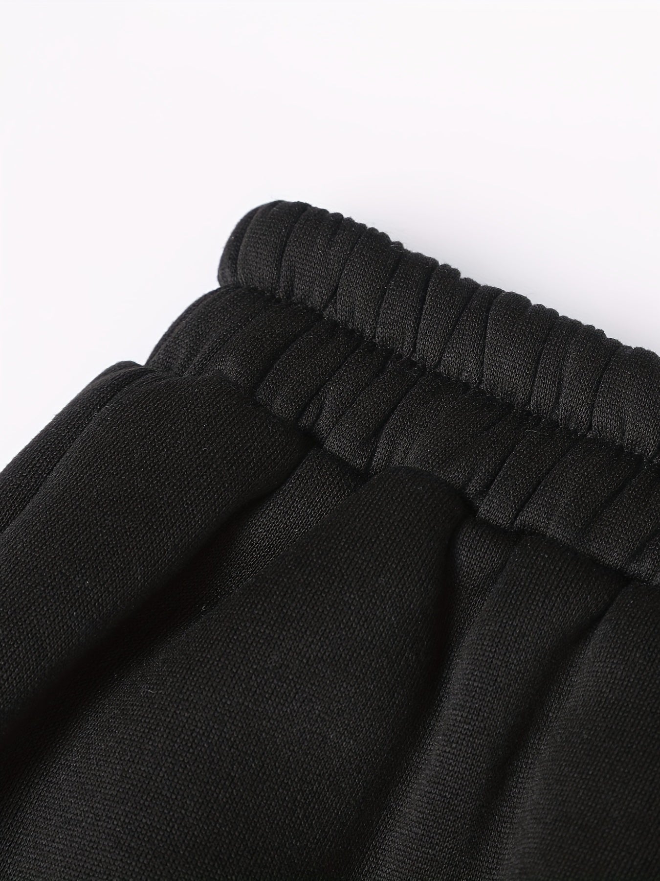 Elastic Waist Baggy Pants Casual Loose Pants For Spring & Fall