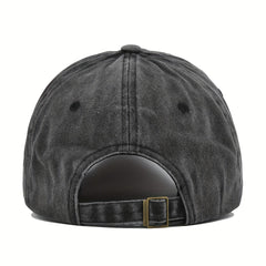 Retro Baseball Cap Soft Top Peaked Cap