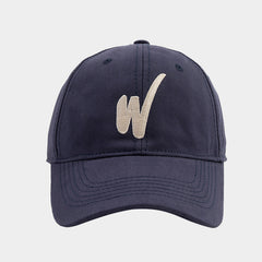 3D Embroidery Baseball Cap Solid Cotton Couple Dad Hats Adjustable