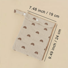 Polyester Diaper Storage Bag Hanging Organizer for Travel and Home