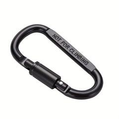 Heavy Duty Screw Locking D-ring for Outdoor Camping, Keychain, Tent, Hammock