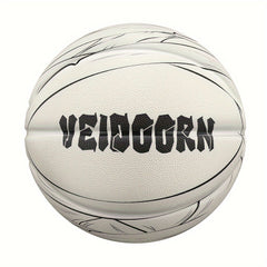 Veidoorn Rubber Basketball Size 7 Indoor Outdoor Play Training Competition Adult