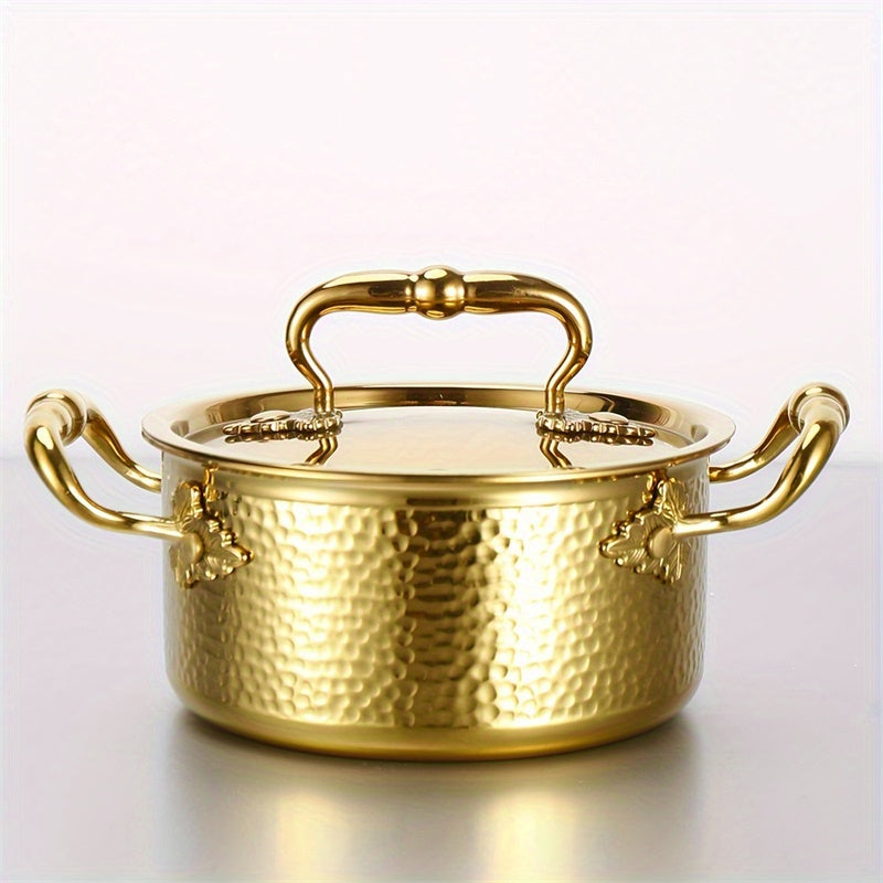 Single Mini Cooking Pot Stainless Steel Chafing Dish