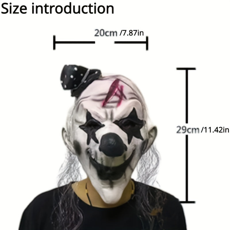Funny Clown Mask for Halloween Dance Performance