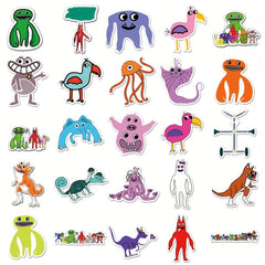 50 Pieces Garten Of Banban Cartoon Graffiti Stickers DIY Decoration Waterproof
