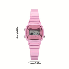 1021 Electronic Watch LED Display Night Light Alarm Clock