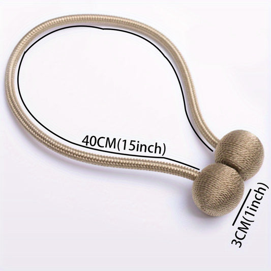 1pc Magnetic Curtain Tieback for Bedroom Office Living Room