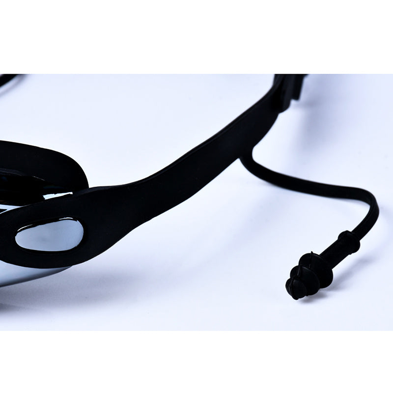 Electroplated Swimming Goggles Set - Waterproof & Anti Fog