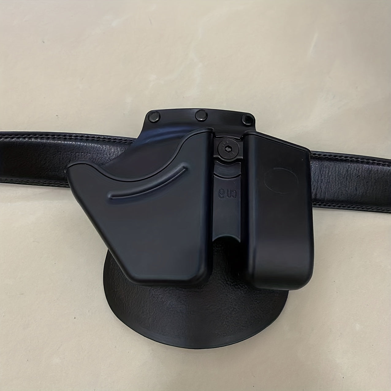 Quick Release Cuff Case Handcuff Holder with Magazine Pouch