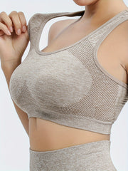Quick Drying Sports Bra Wirefree Yoga Tank Top