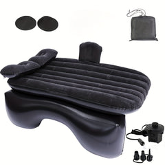 Car Inflatable Air Mattress Portable Sleeping Cushion 135x85cm