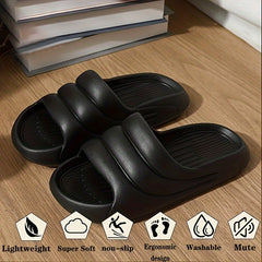 Men's Quick Drying Non Slip Slides for Indoor/Outdoor Summer