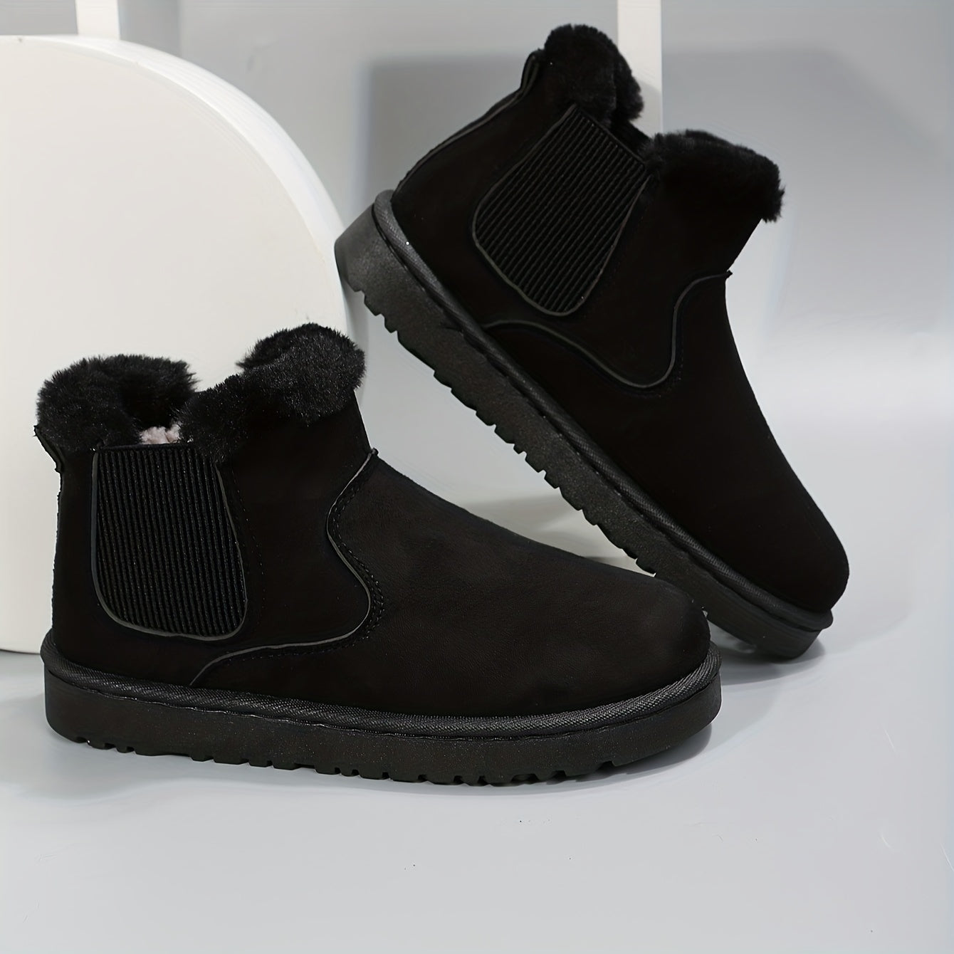 Women's Anti Slip Thickened Snow Boots Warm Thick Bottom Shoes