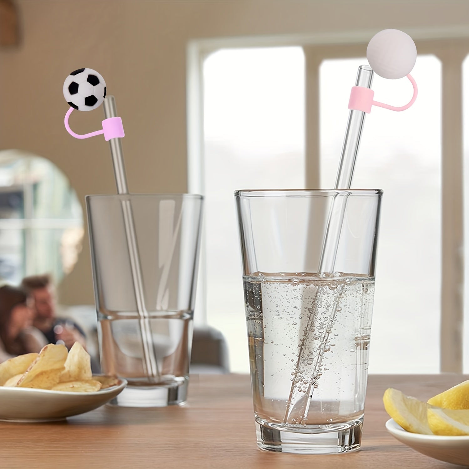 7pcs Ball Series Straw Cover Cap for 40oz Tumbler