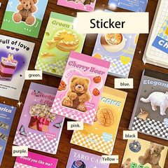 50 Adhesive Mini Journal Stickers DIY Decorations