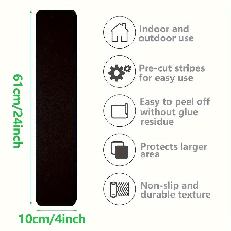 Non Slip Outdoor Stair Treads - Anti Slip Grip Tape Adhesive Strips