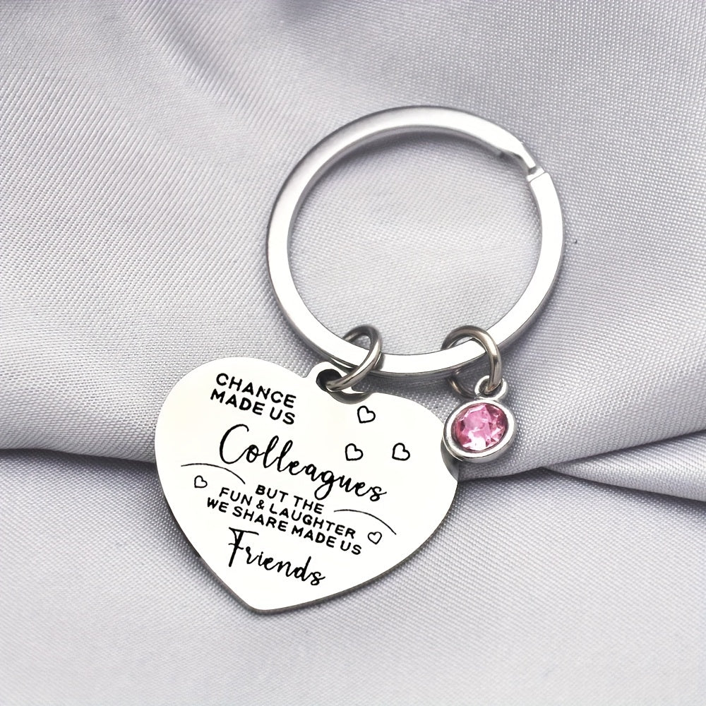 Inspirational You Touched Lives Keychain Thank You Gift