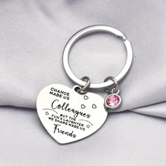 Inspirational You Touched Lives Keychain Thank You Gift