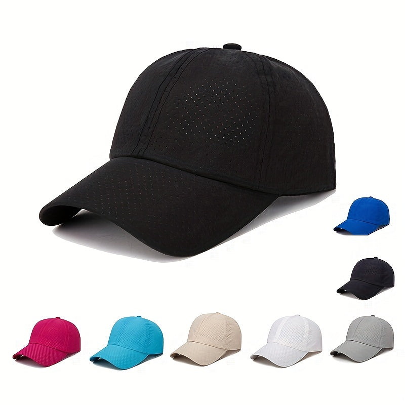 Breathable Baseball Cap Quick Drying Mesh Sunshade Sports Hat