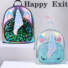 Sequin Unicorn Shoulder Backpack for Kids