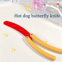 Gravity 3D Banana Sausage Butterfly Model Toy