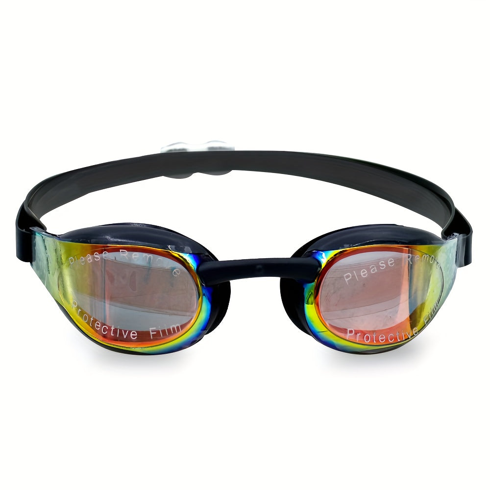 Professional Racing Training Waterproof Anti-fog Swim Glasses