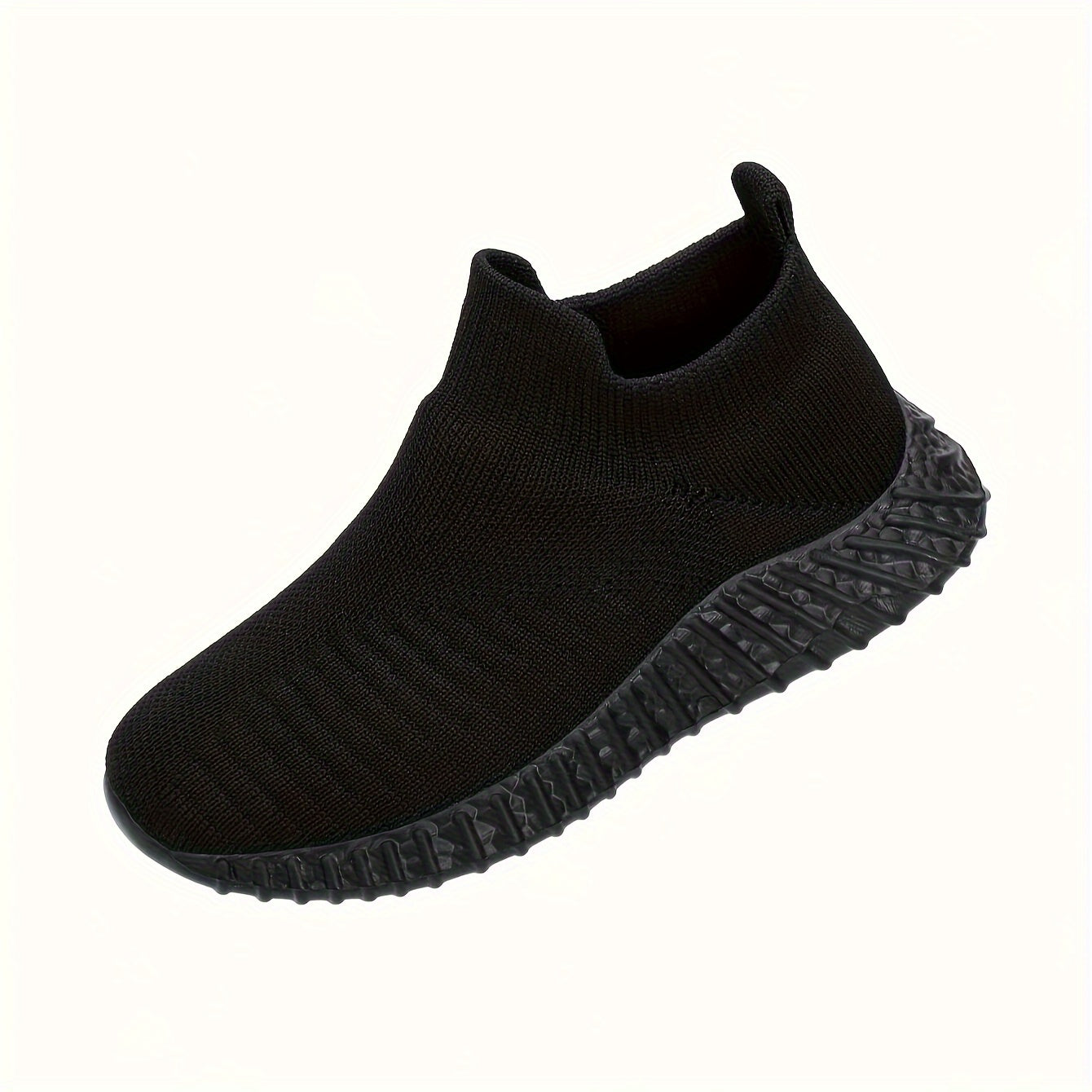 Girl's Breathable Slip On Sock Shoes Soft Sole Sneakers For Kids