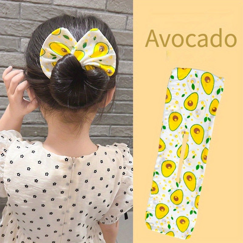 Hair Curler Bowknot Headband Lazy Hair Band For Girls