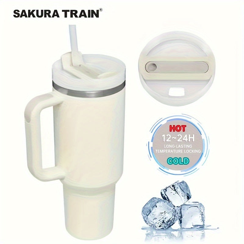 200ml Portable Car Cup Stainless Steel Water Cup Vacuum Insulated Cup with Straw
