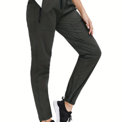 Quick Dry Drawstring Outdoor Sports Pants Women's Activewear
