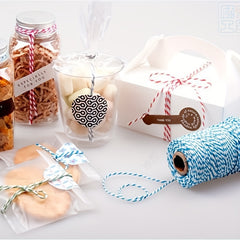2mm Red Cotton Tag Rope 90g 2m + Rice Dumplings Cotton Rope