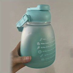 Large 40oz Sports Water Bottle with Straw for Sunday Parties and Outdoors