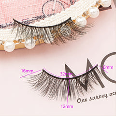 5 Pairs Soft 3D Mink False Eyelashes Reusable Cat Eye Lashes