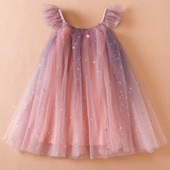 Toddler Girls Mesh Princess & Tutu Dress for Daily Party Wear