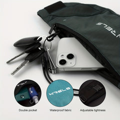 Waterproof Running Fanny Pack Waist Bag for Outdoor Fitness