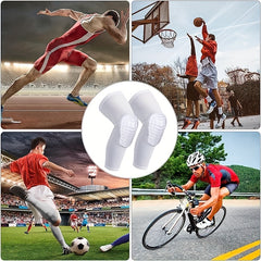 2pcs Honeycomb Knee Pads High Elastic Leg Guards